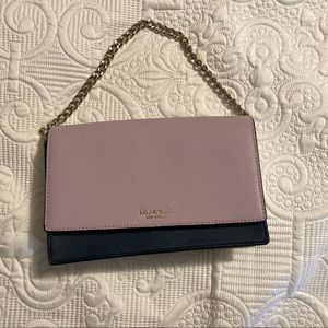 Kate Spade purple & navy crossbody or shoulder bag. New condition.